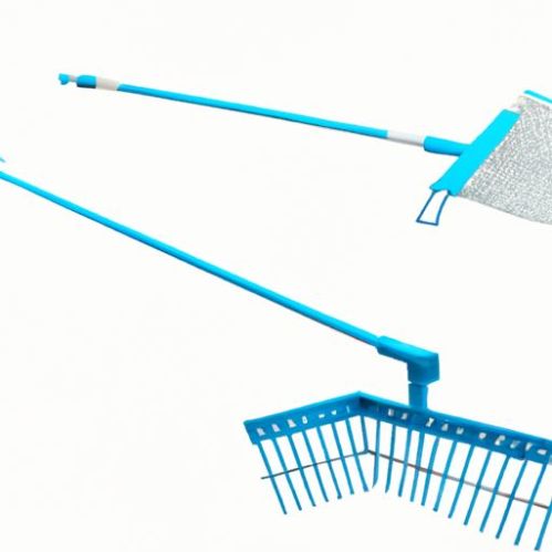 Swimming Pool Cleaning Products long wearing screen mesh Economic leaf rake with alu pole 120cm China Factory Supply