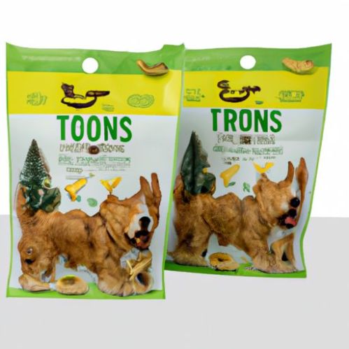 Arrival No corn Organic Toptrees 90g high protein cat treats Dog snacks chicken and cod sandwich pet treats friandises pour chiens dog snacks New Arrival New