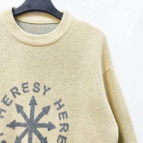 fabricante de suéter de malha, produção de jaqueta de lã de suéter personalizada