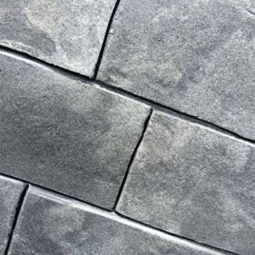 石錆びた黒パティオ床壁文化石タイル天然石ブロック舗装