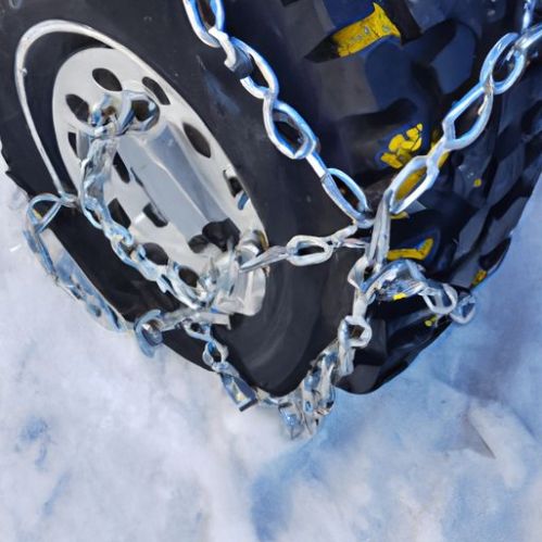 Véhicule antidérapant d'hiver neige pneu d'automobile chaîne à neige chaînes de voiture chaîne en acier de Protection des pneus Shanxing