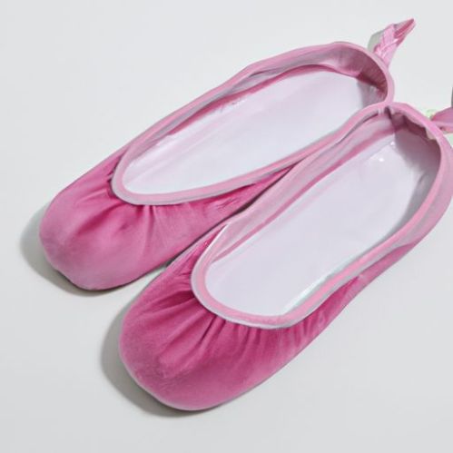 帆布芭蕾舞鞋分体鞋底芭蕾舞闪亮舞蹈鞋拖鞋芭蕾舞鞋女童女式儿童 2021 廉价批发
