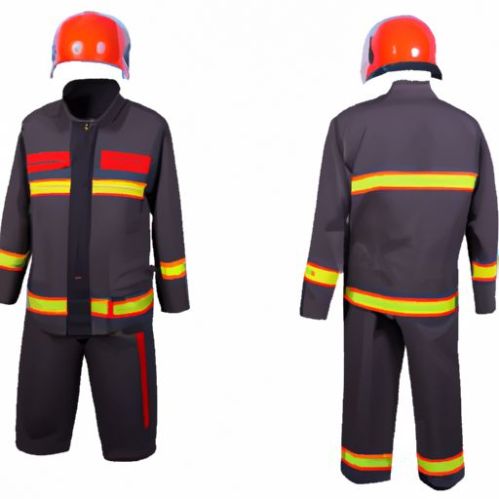 الملابس المقاومة للأراميد بالجملة من المصنع مباشرة زي رجال الإطفاء زي مكافحة الحرائق