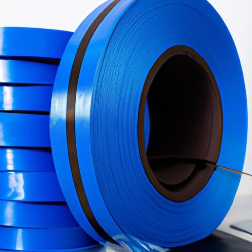 cintas de aço encerado azul cinto de cintas de aço Fanghua venda direta da fábrica uso direto da embalagem do fabricante