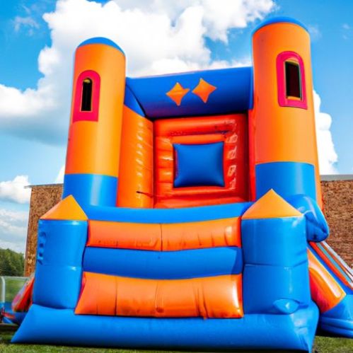 弹跳器跳跃城堡弹跳儿童充气屋水滑梯商业幼儿巨型充气流行跳跃城堡充气