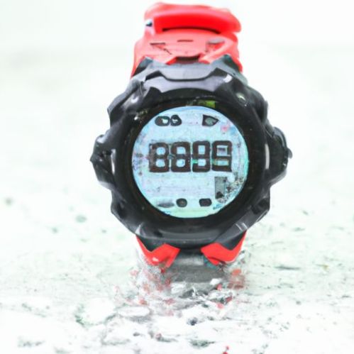 手表秒表 1/100 秒安卓男士女士运动时钟每日防雨数字计时器手腕游泳秒表EMAF 专业 10 记忆防水