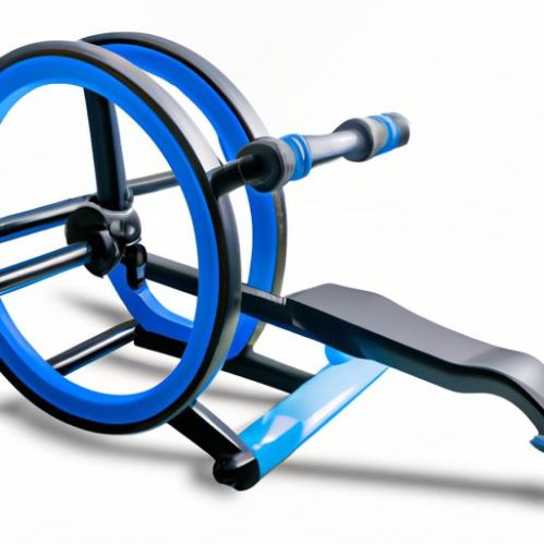 เครื่องออกกำลังกายหน้าท้อง Ab สำหรับออกกำลังกายหน้าท้อง Wheel Double Roller Chest Workout Abdominal Roller Wheel SP Home Gym