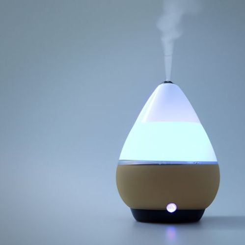 Essential Oil Desktop Warme olie diffuser 7 kleuren Geruisloze luchtbevochtiger Nieuw ontwikkelde LED-nachtlamp