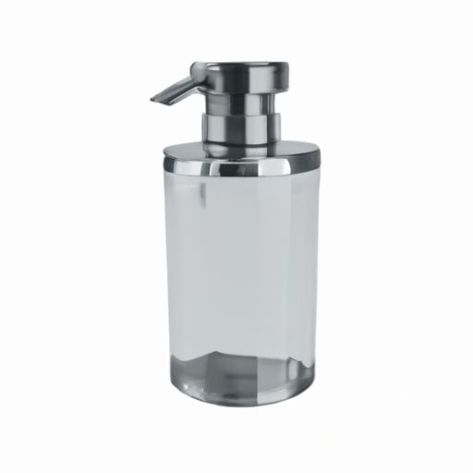 Shampoo para garrafa de vidro quadrado 20 litros 24 410 Bomba de loção com tampas de conservas Tampas de garrafa Fechamentos de fábrica em aço inoxidável personalizado