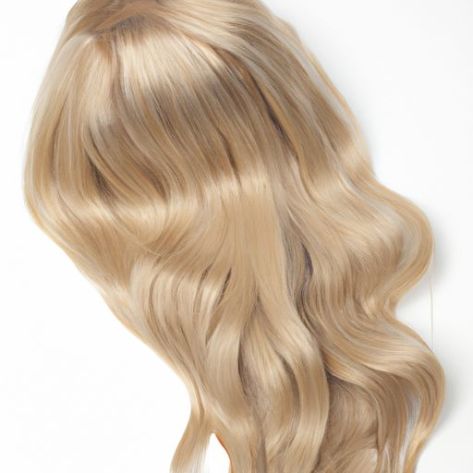 长直金色假发小面积波波头高清蕾丝前部，合成渐变金色假发 30 英寸，适合女式直金色渐变假发，