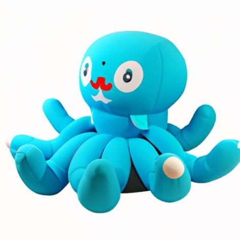 Toy Flip Octopus Stuffed Animal yongrong fábrica inflável Brinquedo Macio Reversível Polvo Pelúcia Travesseiro Macio Polvo Gigante Pelúcia