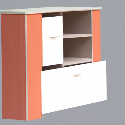 Estilo moderno y contemporáneo, estante de material de madera, tocador de plástico para bebés, mueble de madera para dormitorio, mueble para niños, tocador con cajones