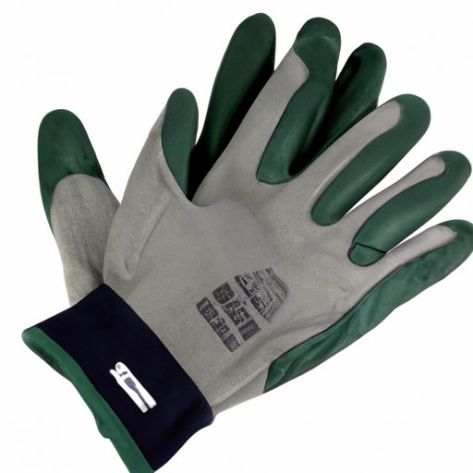 オックスフォードプリントガーデニング作業手袋屋外手屋外保護手袋労働傷保護器具