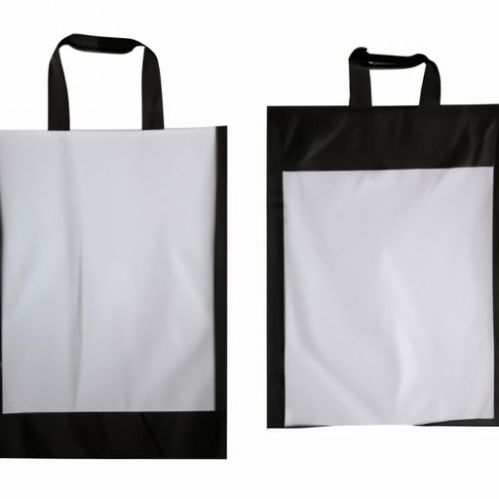 ด้านนอกและด้านในสีดำ Envelopment Mailing ขายส่ง courier Bag Shipping Mailing bag สีขาว