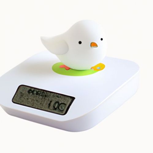 Elektronische tragbare digitale Küchenwaage für Babys, Kleinkinder, weißer Vogel, Großhandel, bunt, 5 kg