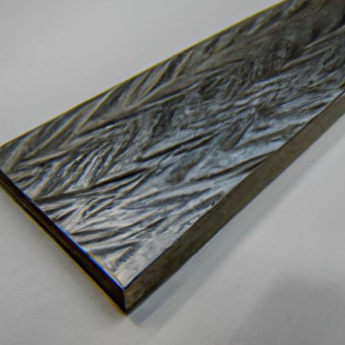 Gedrehtes Muster DD-Twist-602 für die Herstellung von Messern aus flachem Stahl-Billet-Kohlenstoff, handgeschmiedeter Kohlenstoffstahl, Härte 58–62 HRC, Billet-Damaststahl-Billet