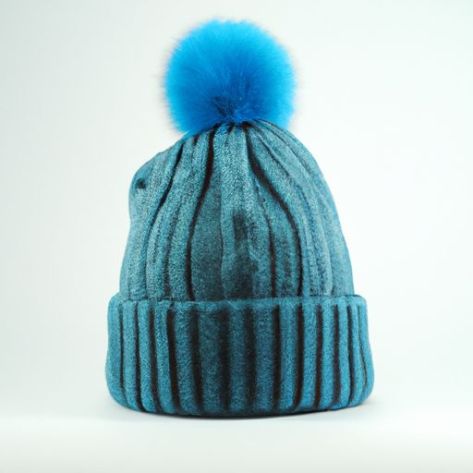 Pom Pom ฤดูหนาวถักหมวกหมวกคุณภาพสูงฤดูหนาวหมวกธรรมดาหมวกฤดูหนาวที่กำหนดเองหมวกชาวประมง OEM โลโก้ที่กำหนดเองอะคริลิค 100 เปอร์เซ็นต์