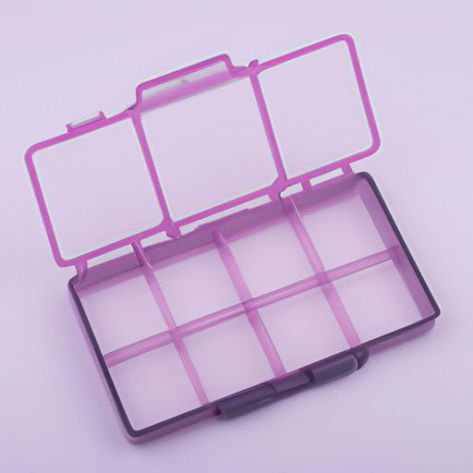 compartments Pill case storage case cases storage Global wholesale pocket plastic 6
