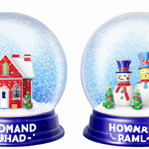 Schneekugel mit Hintergrund, Fotokabinenballon für Dachdekoration, Kuppel, Blase, Zelt, Werbung, Schlauchboote, Lagerbier, transparent, Weihnachten, aufblasbar