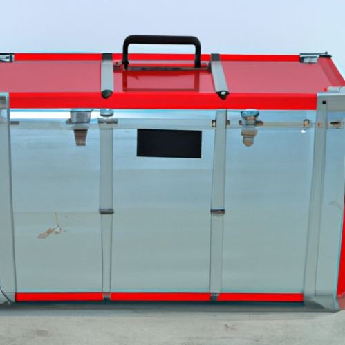 Caixa de ferramentas completa para caminhão de armazenamento eva conjunto rígido caixa de ferramentas de aço resistente à prova de fogo venda quente alumínio