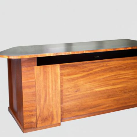 Bureau Table de bureau Comptoir de réception en forme de L Table de bureau Bureau de bureau en bois personnalisé de haute qualité