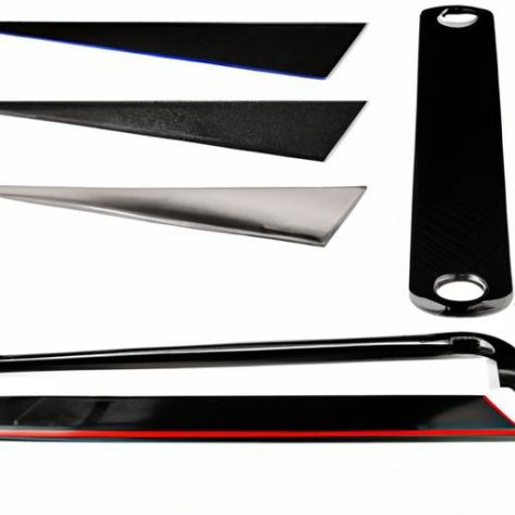 Pro Custom Wrap Vinyl squeegee with stainless steel Carbon Fiber Car Tools 6 inches Squeegee Set