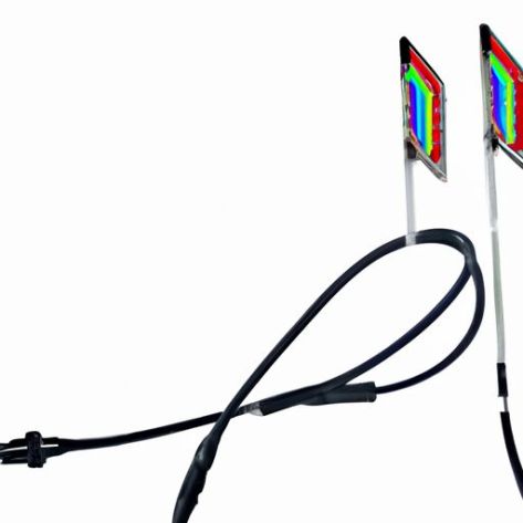 Bandeira de antena com luzes de chicote LED para honda cbr1000rr2008-2009 Jeep para Wrangler Bluetooth Bevinsee 3 pés 4 pés 5 pés 6 pés RGB