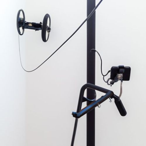 Pelatihan Fungsional Pelatih Kabel Pemasangan di Dinding untuk Crossover Dengan Cermin Longotech Home Gym