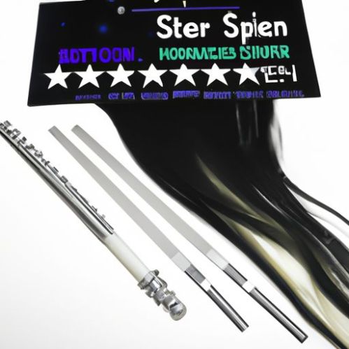 Set Kalthaarverlängerungssets aus Stahl, hochwertiges Haar mit individuellem Etikett, Star Speed ​​Ice-Verlängerungskleber