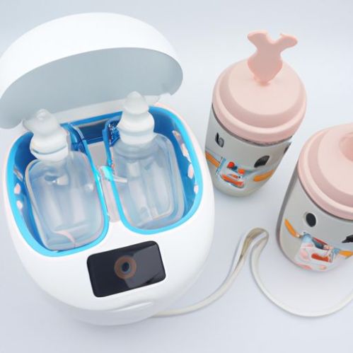 Chauffe-biberon de voyage stérilisateur désinfection usb intelligent pour toutes les biberons chauffe-lait électrique portable multifonctionnel 7-en-1