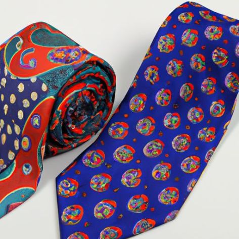 Gewebte Krawatte und Manschettenknöpfe aus italienischer Seide mit Paisley-Blumenmuster von Hamocigia für Herren, maßgeschneidert, elegant