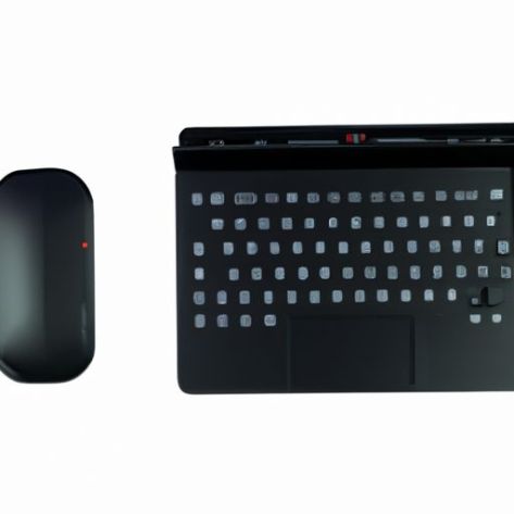 Teclado com Touchpad Mini teclado e mouse Pad Tablet Teclado recarregável universal dobrável sem fio