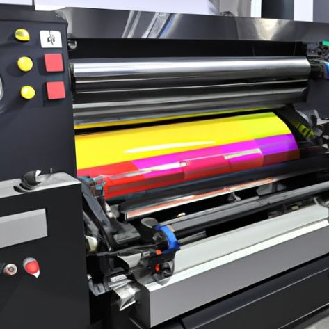 Film 6 couleurs rotogravure pe imprimante type machine d'impression ASY-6600A Double station douce