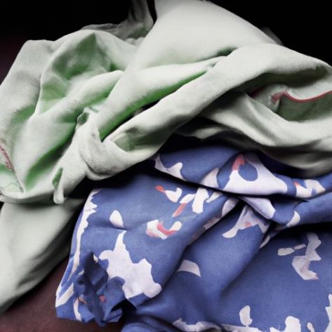 Trapos de limpieza de algodón estampados de color Drak de desecho para trapos de camiseta, paños de limpieza de algodón, trapos, tela de corte manual, textil