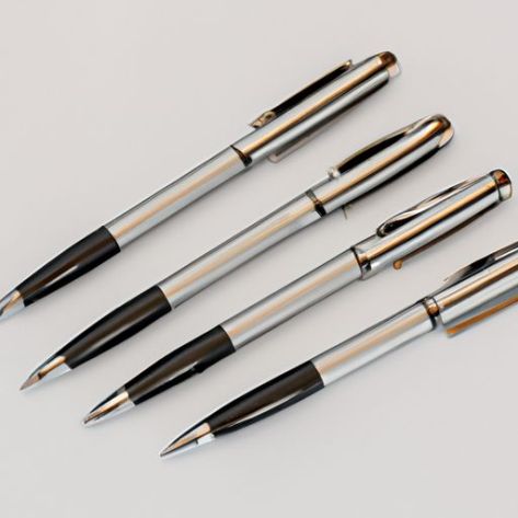 销售金属圆珠笔带钢笔金属圆珠笔定制logo最新促销火热