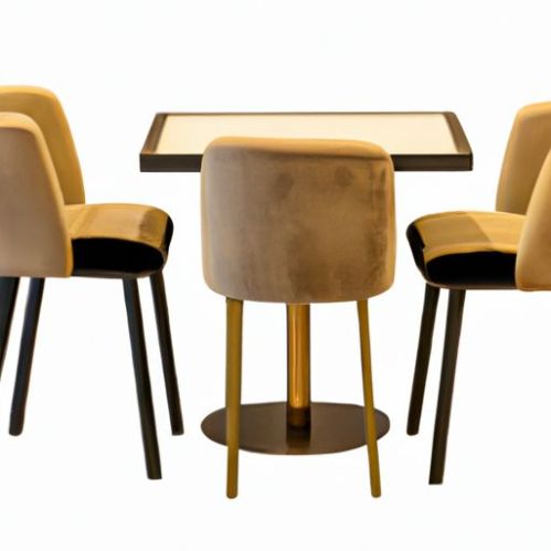 桌子led酒吧咖啡餐厅椅子和桌子现代浅咖啡