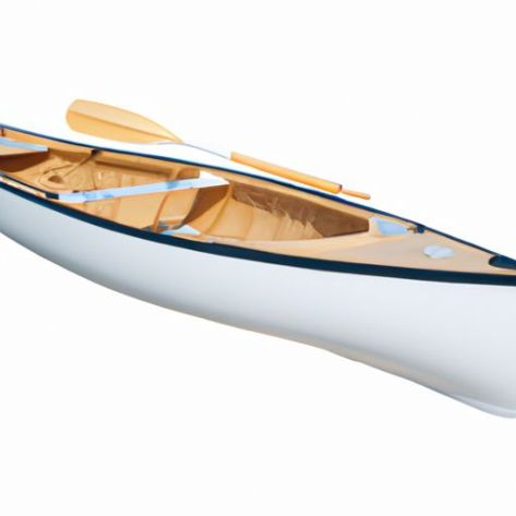 湖用手作り木製ボート PVC またはハイパロン カヤック/カヌー販売用 ホワイトホール ディンギー 5 フィート パドル付き