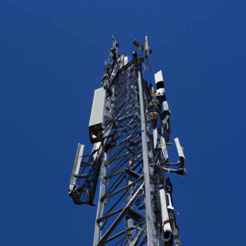 Anten Telekomünikasyon Direği Açısal Kafes Kulesi yüksek kaliteli Telekom Kablosuz Hücresel Mobil Amatör Radyo
