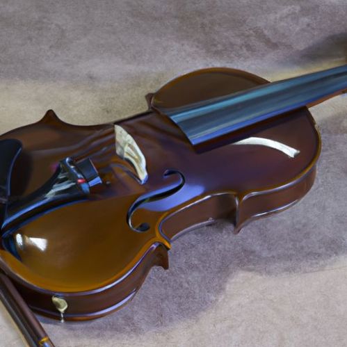 Violine hergestellt in China, fortschrittliche elektrische Kolophonium-Violine, handgefertigte Violine