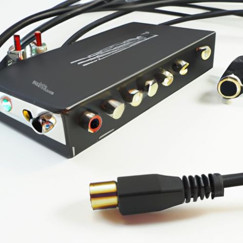 Conversor de amplificador extensor de sinal sobre áudio home theater CAT 5E 6 cabo Ethernet VGA transmissor e receptor quente 60M VGA para RJ45