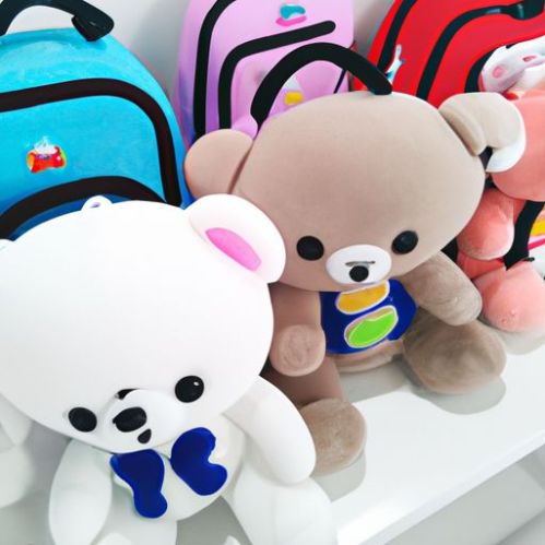 Plush Little Bear Toy backpack bag Children Backpack Bag Factory Direct Sales Custom Lovely
