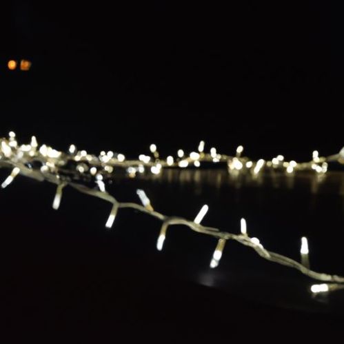 سلسلة مقاومة للماء للزينة الشمسية لعيد الميلاد شجرة عيد الميلاد أضواء زخرفية خارجية لحفلات الزفاف وحفلات عيد الميلاد وإضاءة الأسلاك النحاسية الجنية
