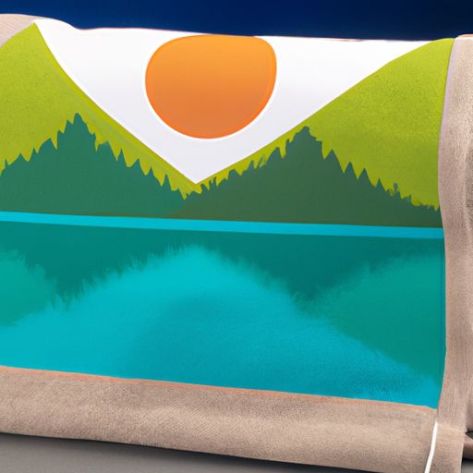 Custom Large Beach Towels With logo printing advertising cheap corporate Logo Custom Print Pool Towels Beach Large