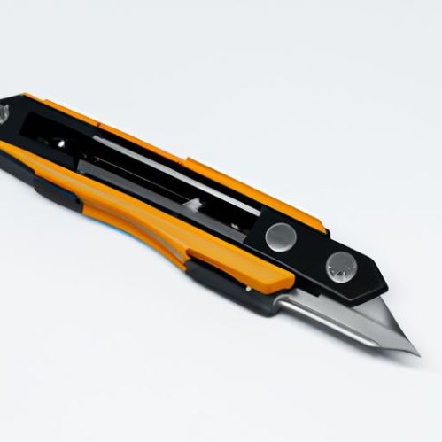 Cep Bıçağı Maket Bıçağı Kesici Profesyonel kağıt kesme bıçağı 18mm Ağır Hizmet Tipi Güvenlik Metali