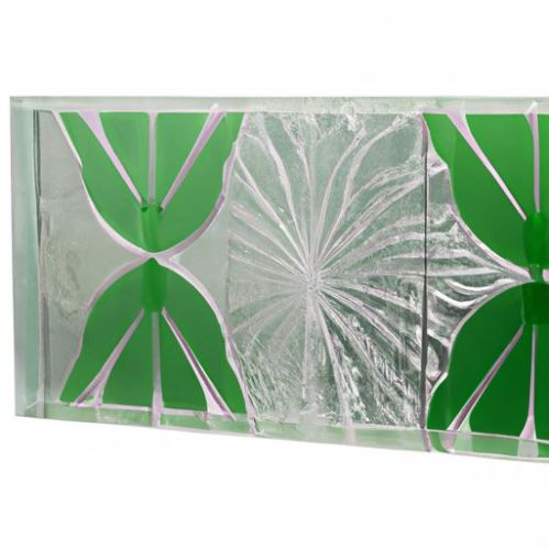 decoration Chinese clear pattern laminated safety glass tempered glass for