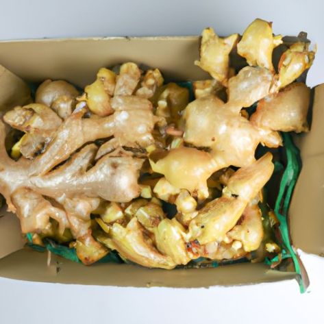 每公斤出口标准并精心包装越南2023年10公斤/箱高数量新鲜黄姜