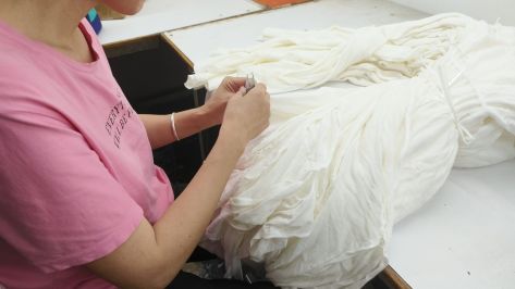 Fabbrica di produzione di pullover da donna cachemira
