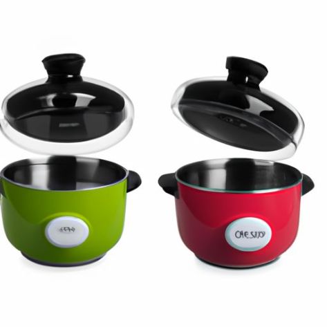 pot with on and off electric cooking pot 1.8 switch with glass lid electric instant bowl mini hot