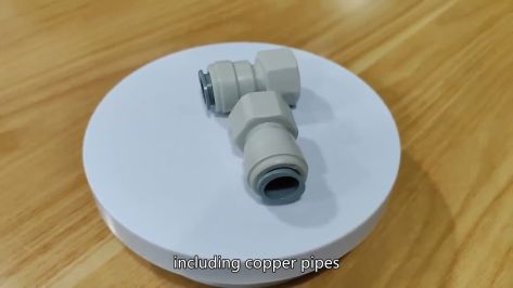 Sertifikasi UKCA konektor tangki air plastik Tiongkok